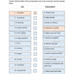 Jobs And Occupations Online Worksheet For Grade 2 You Can Do The