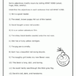 Kinds Of Adjectives Worksheets For Grade 7 With Answers Thekidsworksheet
