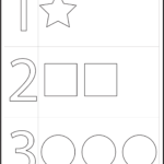Numbers Preschool Worksheets Samples