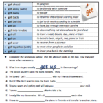 Phrasal Verbs With Get All Things Grammar