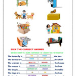 Preposition Of Place Activity For Grade 1 2 Secc