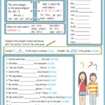 Present Simple Affirmative English As A Second Language ESL Worksheet