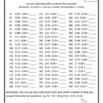 Printable Math Worksheets Middle School Printable Math Worksheets