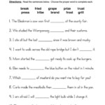 R Blends Fill In The Blanks Worksheet Have Fun Teaching Consonant