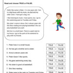 Reading Comprehension Online Exercise For Grade 4 In 2021 4th Grade