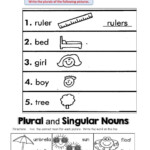 Singular And Plural Nouns Ficha Interactiva Sustantivos Plurales