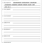 Standard And Expanded Form Billions Place Value Expanded Form