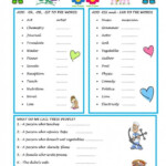 Suffixes Part Of The Job Worksheets 99Worksheets
