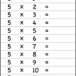 Times Tables 5s Worksheets 99Worksheets