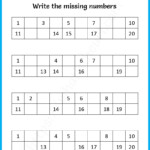 Write the missing numbers 2 Your Home Teacher